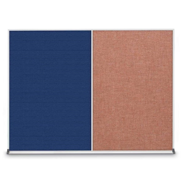 Triple Door Radius Plus Corkboard, 72" x